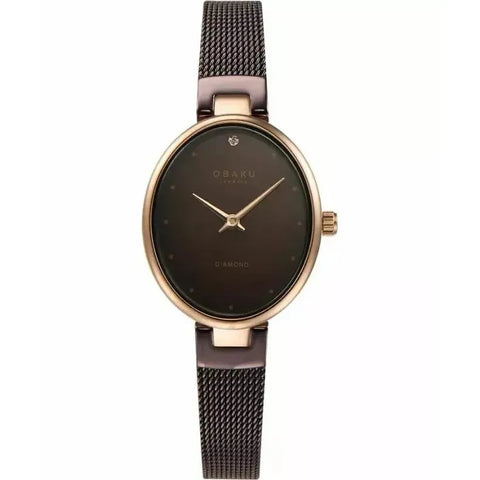 The Watch Boutique Obaku Oval Diamond Women's Watch