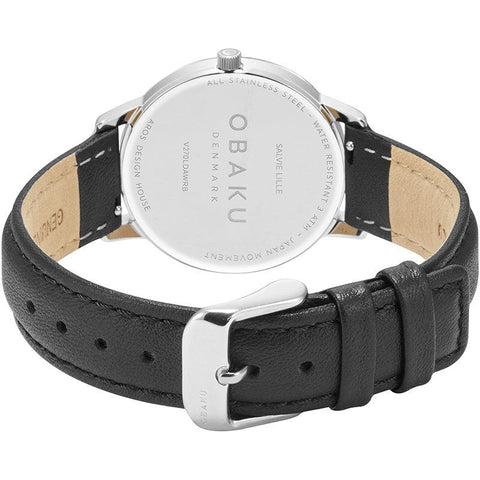 The Watch Boutique Obaku Salvie Lille Clear White 34mm Watch - V270LDAWRB