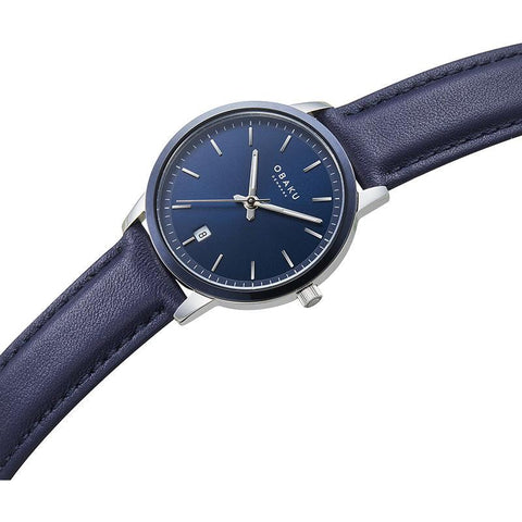 The Watch Boutique Obaku Salvie Lille Saxe Steel 34mm Watch - V270LDHLRL
