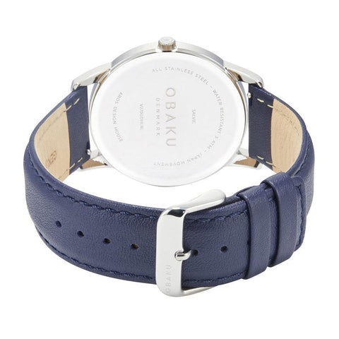 The Watch Boutique Obaku Salvie Saxe Blue 42mm Watch - V270GDHLRL