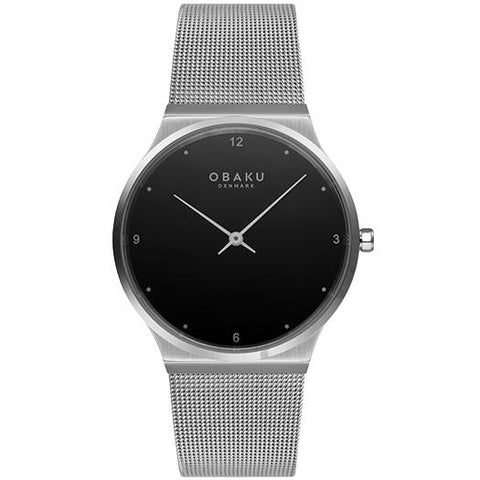 The Watch Boutique Obaku Servietter Onyx Men's Watch