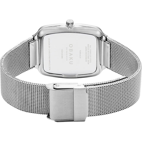 The Watch Boutique Obaku Tern Lille Black 27mm Watch - V267LXCBMC