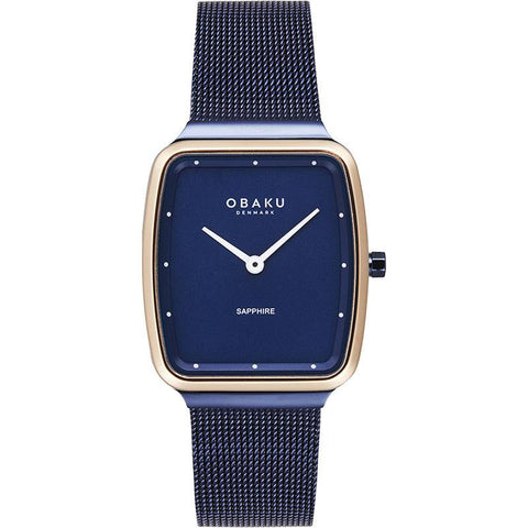 The Watch Boutique Obaku Tern Lille Ocean Blue 27mm Watch - V267LXSLML