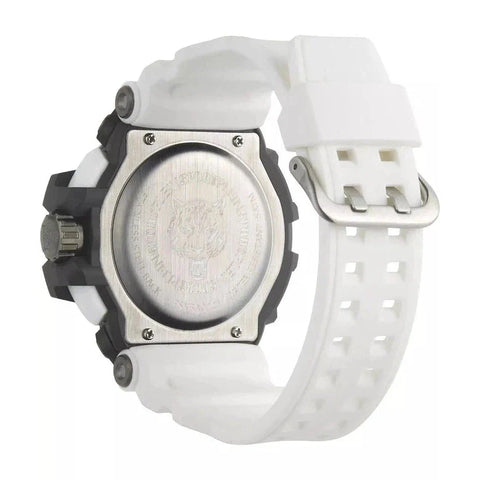 The Watch Boutique Plein Sport Combat White-Black Analog-Digital Watch 50mm