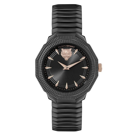 The Watch Boutique Plein Sport Dynasty Black Analog Watch 37mm