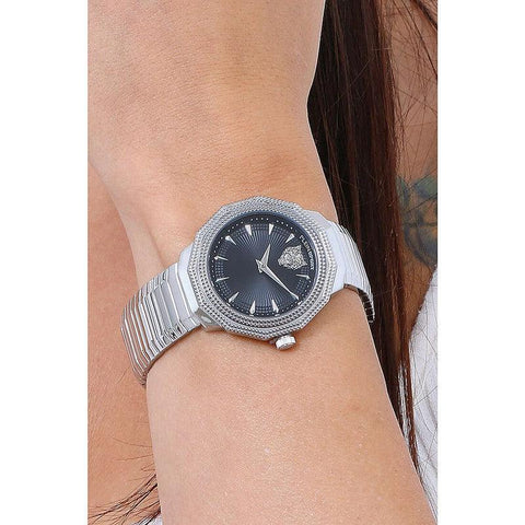 The Watch Boutique Plein Sport Dynasty Silver Analog Watch 37mm