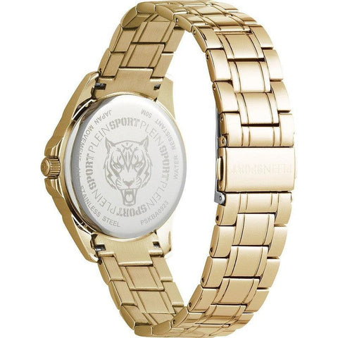 The Watch Boutique Plein Sport Glam Gold Analog Watch 40mm