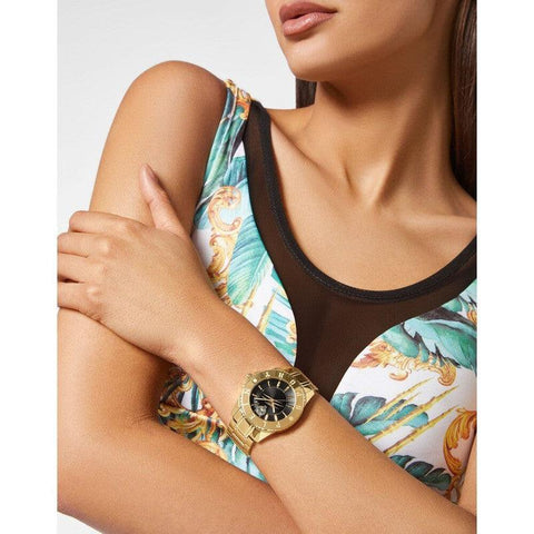 The Watch Boutique Plein Sport Glam Gold Analog Watch 40mm