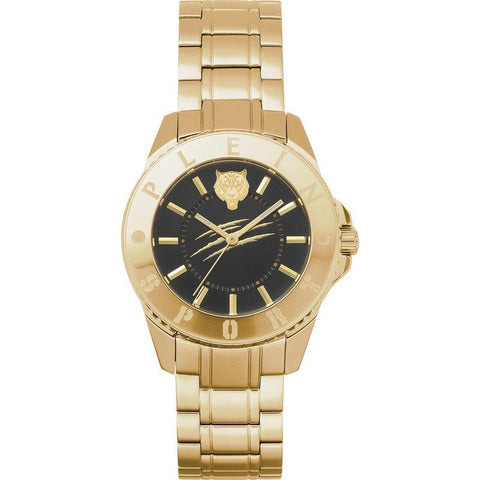 The Watch Boutique Plein Sport Glam Gold Analog Watch 40mm