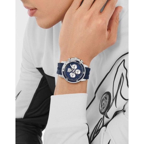 The Watch Boutique Plein Sport Herren Blue Chronograph Watch 45mm