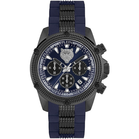 The Watch Boutique Plein Sport Hurricane Blue Chronograph Watch 44mm