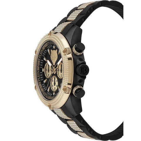 The Watch Boutique Plein Sport Hurricane Gold Chronograph Watch 44mm