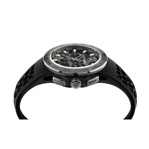 The Watch Boutique Plein Sport Thunderstorm Black Chronograph Watch 43mm