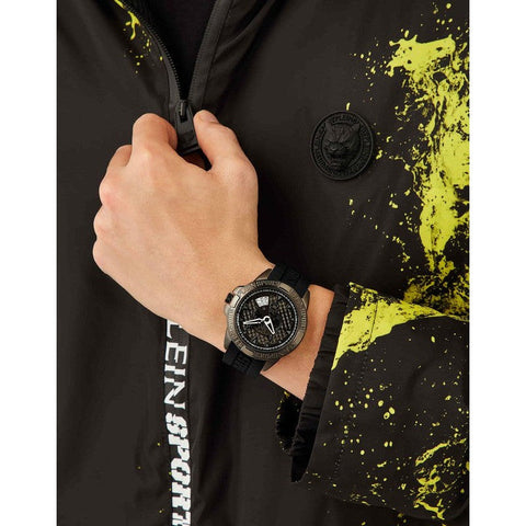 The Watch Boutique Plein Sport Touchdown Black Analog Watch 44mm