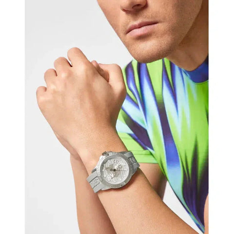 The Watch Boutique Plein Sport Touchdown Grey Analog Watch 44mm