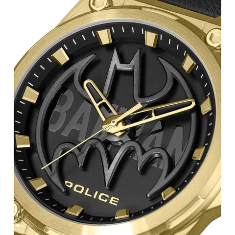 The Watch Boutique Police Batwing Special Batman Limited Edition Gold Watch