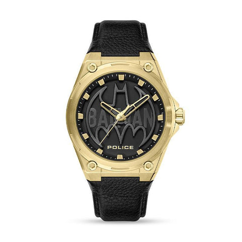 The Watch Boutique Police Batwing Special Batman Limited Edition Gold Watch
