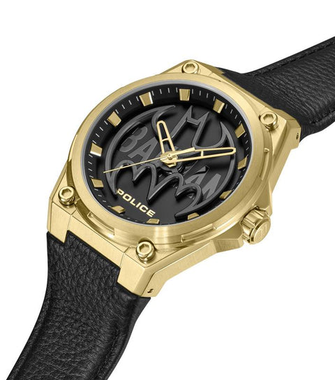 The Watch Boutique Police Batwing Special Batman Limited-Edition Watch - Gold