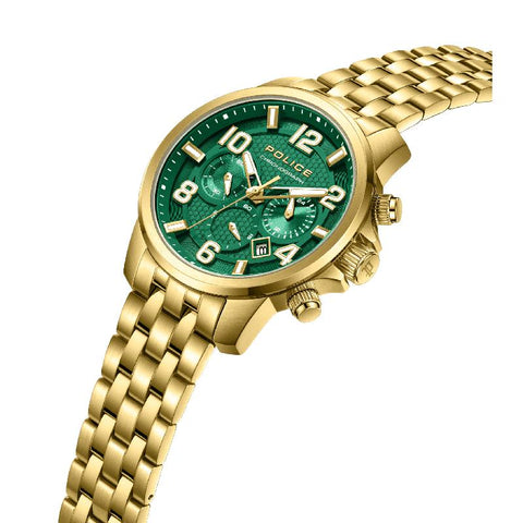 The Watch Boutique Police Belem Green Dial Watch