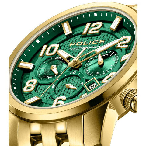 The Watch Boutique Police Belem Green Dial Watch