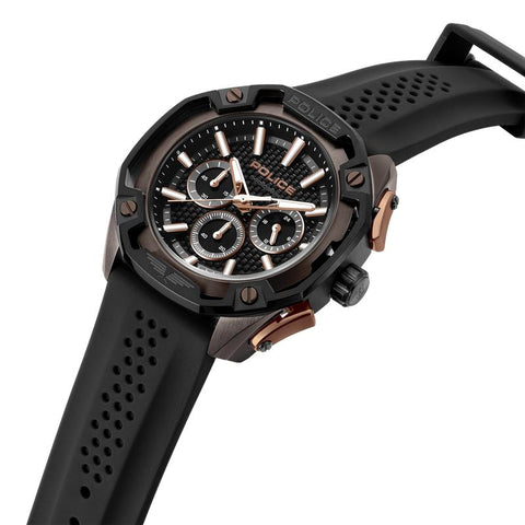 The Watch Boutique Police Black Centurian Watch For Men