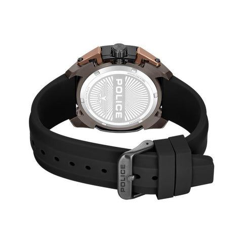 The Watch Boutique Police Black Centurian Watch For Men
