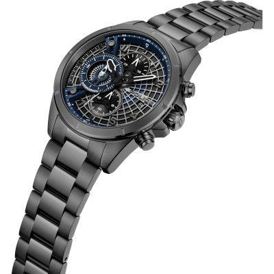 Police Cipher Men's Chronograph Dark Blue Dial Watch PEWGI0000103