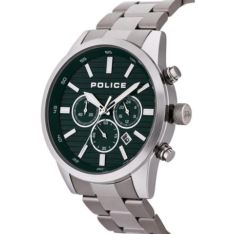 The Watch Boutique Police Classic Green Dial Men's Watch