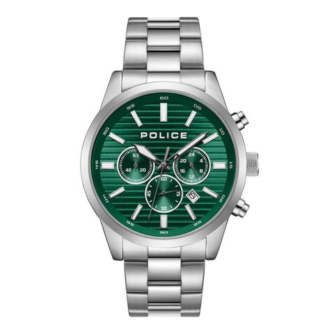 The Watch Boutique Police Classic Green Dial Men's Watch
