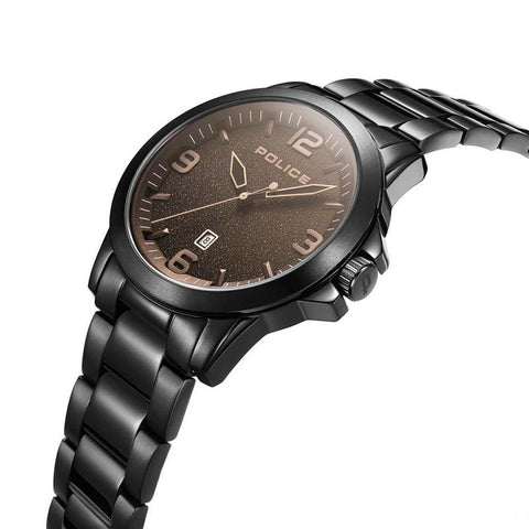The Watch Boutique Police Cliff Brown Dial Men's Watch