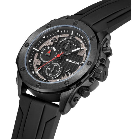 The Watch Boutique Police Clout Orb Men's Watch - - Interchangeable Silicone Bands