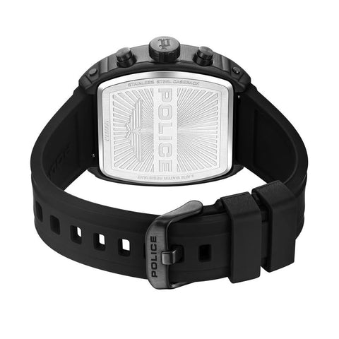 The Watch Boutique Police Connector Rebel Black Dial Men's Watch