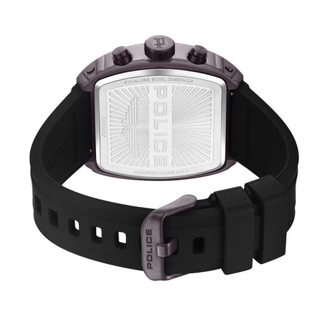 The Watch Boutique Police Connector Rebel Brown Dial Men's Watch