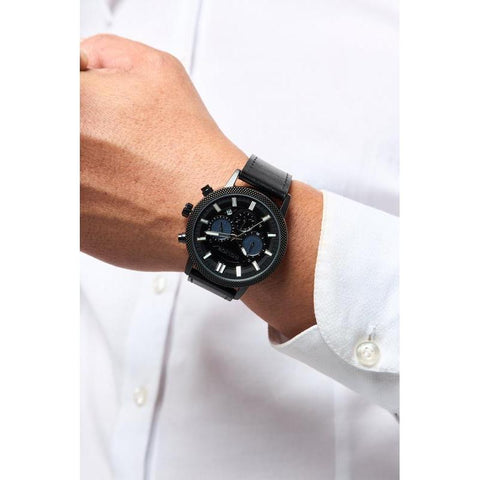The Watch Boutique Police Crossguard Black Dial Men's Watch