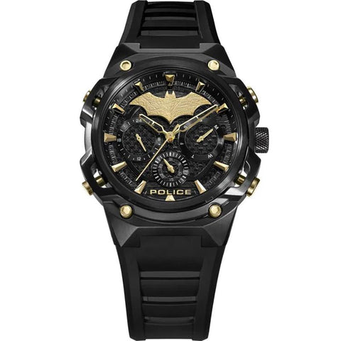 The Watch Boutique Police Crusader Watch and Batarang Bracelet 2.0 Set Limited Edition