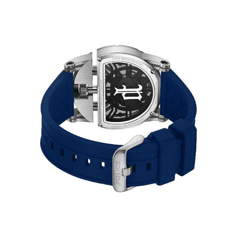 The Watch Boutique Police Daintree 2.0 Blue Silicone Watch
