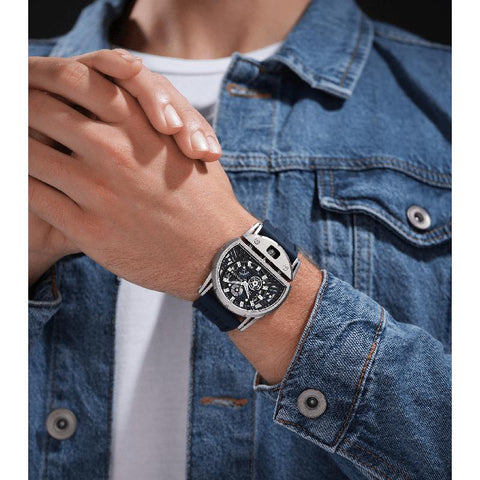 The Watch Boutique Police Daintree 2.0 Blue Silicone Watch