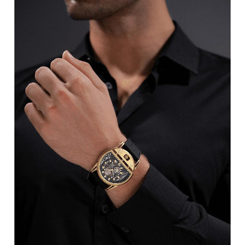 The Watch Boutique Police Daintree 2.0 Watch - Black Gold