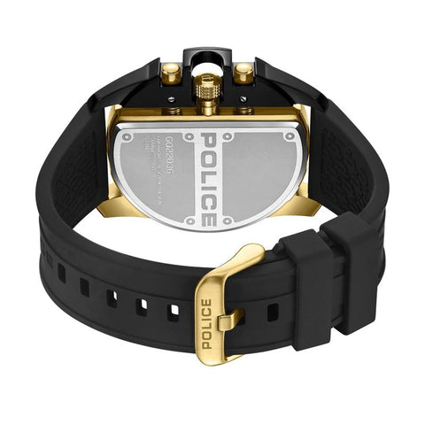 The Watch Boutique Police Daintree Black Dial Gold Men's Watch