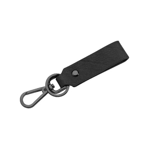 The Watch Boutique Police Droid Leather Keyring Black