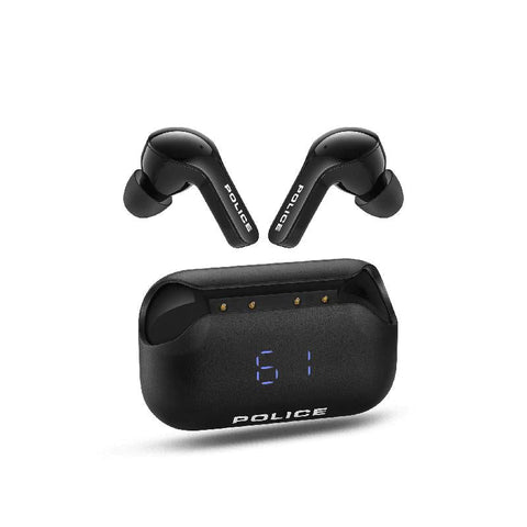 The Watch Boutique Police Freedom Of Sound I Earbuds 8mm Black IPX4