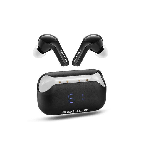 Police Freedom Of Sound I Earbuds 8mm Black IPX4