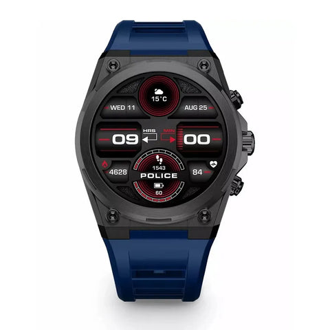 The Watch Boutique Police Freedom Of Time My Avatar 2 Smartwatch Black/Blue