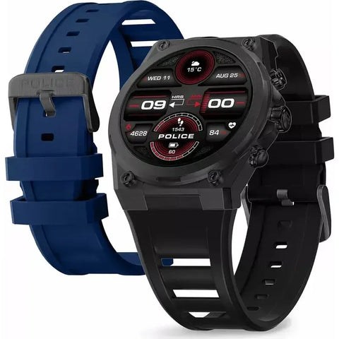 The Watch Boutique Police Freedom Of Time My Avatar 2 Smartwatch Black/Blue