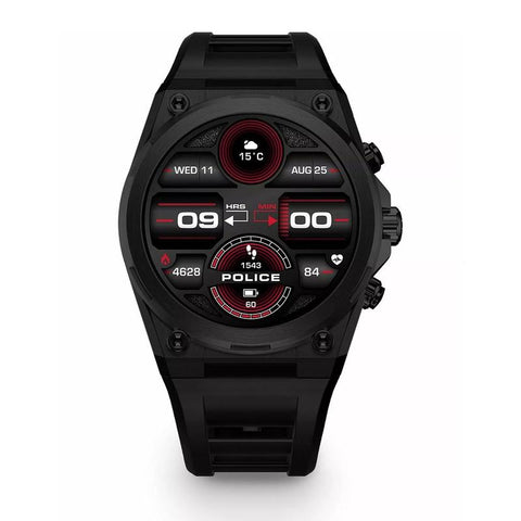 The Watch Boutique Police Freedom Of Time My Avatar 2 Smartwatch Black/Red