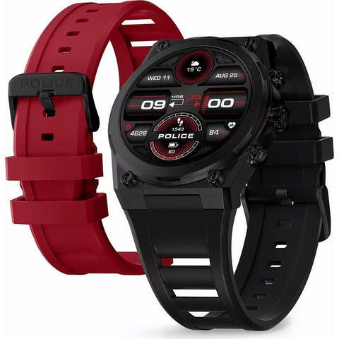 The Watch Boutique Police Freedom Of Time My Avatar 2 Smartwatch Black/Red