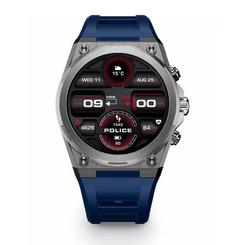 The Watch Boutique Police Freedom Of Time My Avatar 2 Smartwatch Blue/Yellow