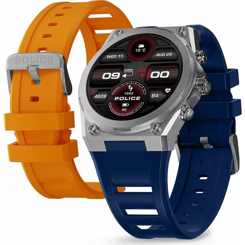 The Watch Boutique Police Freedom Of Time My Avatar 2 Smartwatch Blue/Yellow