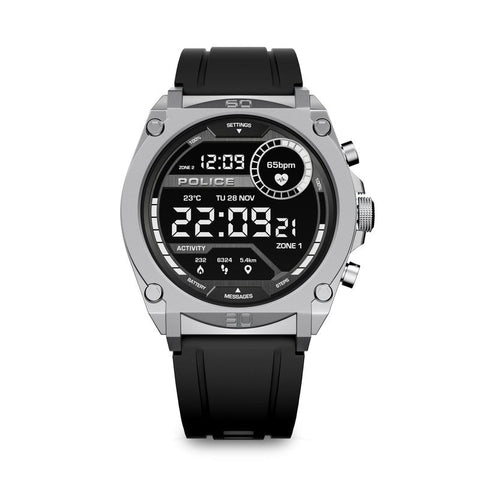 The Watch Boutique Police Freedom of Time My Avatar Steel Smartwatch