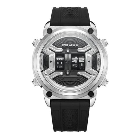 The Watch Boutique Police Gents Rotor Grey Dial Watch